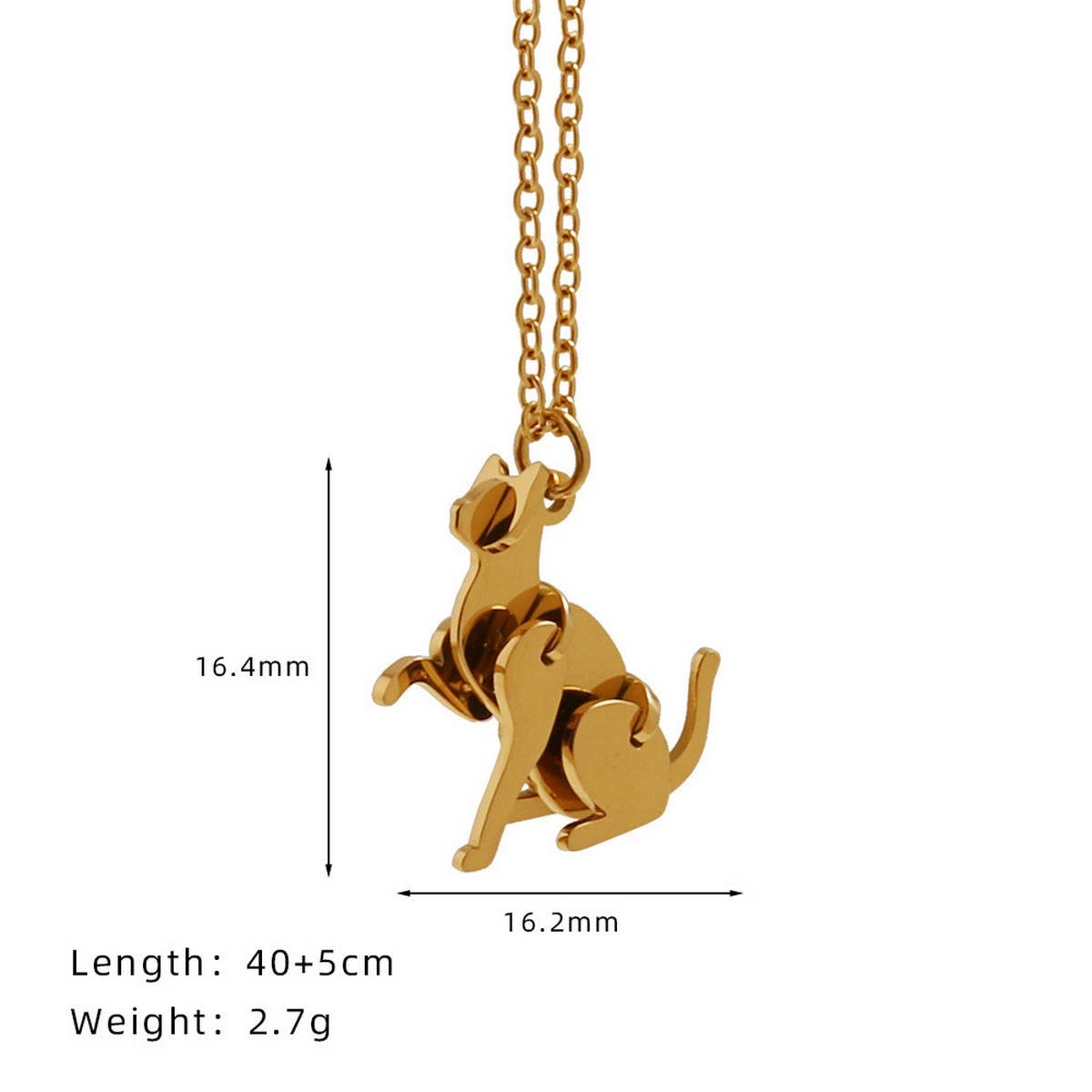NEW CREATIVE CUTE PET PENDANT NECKLACE_CWMM5586