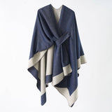 NEW DOUBLE SIDED SOLID COLOR WARM SHAWL FOR WOMEN_CWMM2084