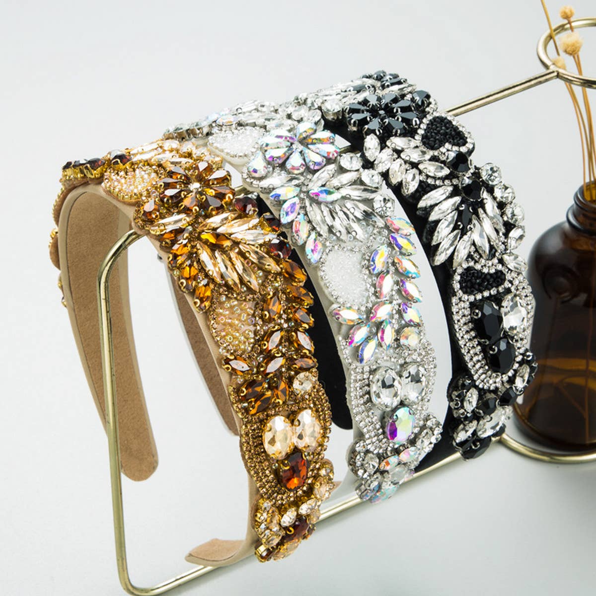 PERSONALIZED DESIGN COLORFUL TURQUOISE HEADBAND_CWAHA1974