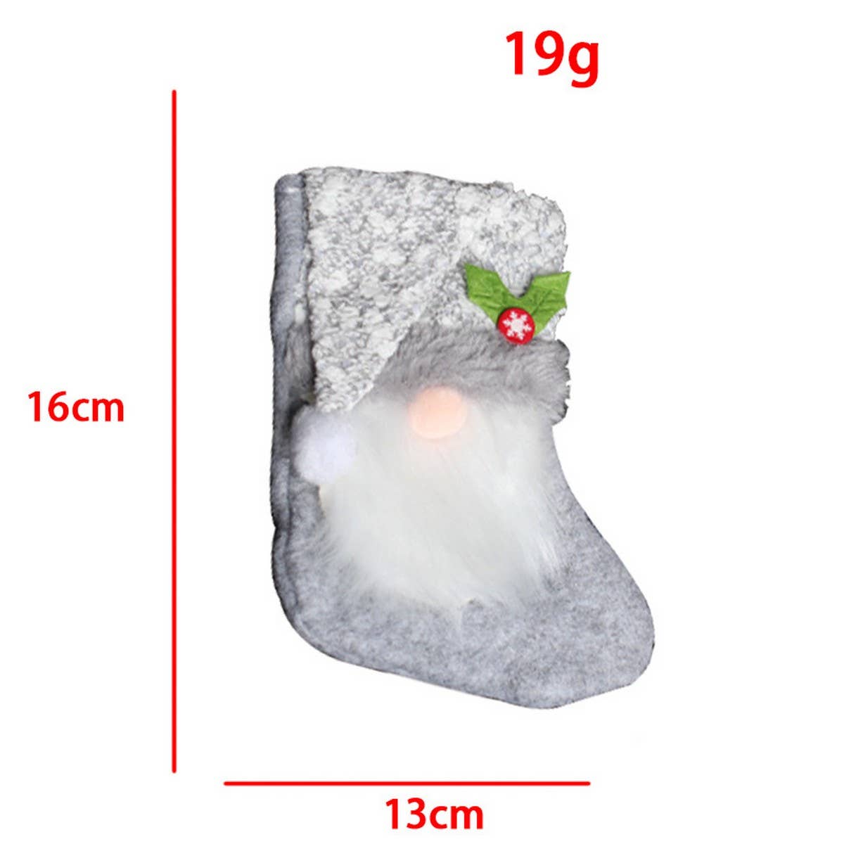 CREATIVE FACELESS OLD MAN CHRISTMAS STOCKINGS_CWMS1435