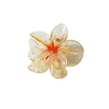 Holiday Large Glitter Egg Flower Hair Claw Clip_Cwmm5005