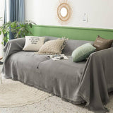 White Sofa Cover Blanket Full Wrap Design_Cwmm9637