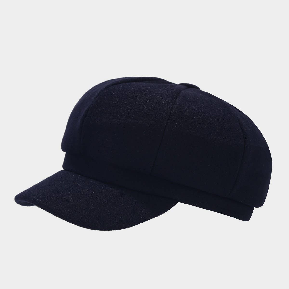 Winter Wool Beret Cap Retro Newsboy Octagonal Hat_Cwah04703