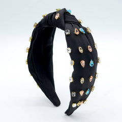 SIMPLE BEADED AND KNOTTED PEARL HAIRBAND_CWAHA0783