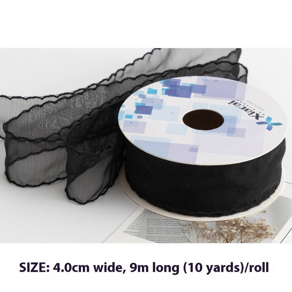 CURVED LACE HANDMADE MATERIALS DIY RIBBON_CWMM5791