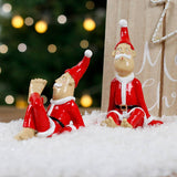 Ins Style Funny Santa Resin Decoration_Cwmm9930