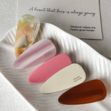 Dopamine Color Acetate Side Bang Hair Clip_Cwaha07270