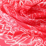 27IN PAISLEY LACE PRINT SATIN SQUARE SCARF WOMEN_CWASC1435