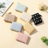 Cute Embroidered 2-Fold Wallet For Women_Cwab06256