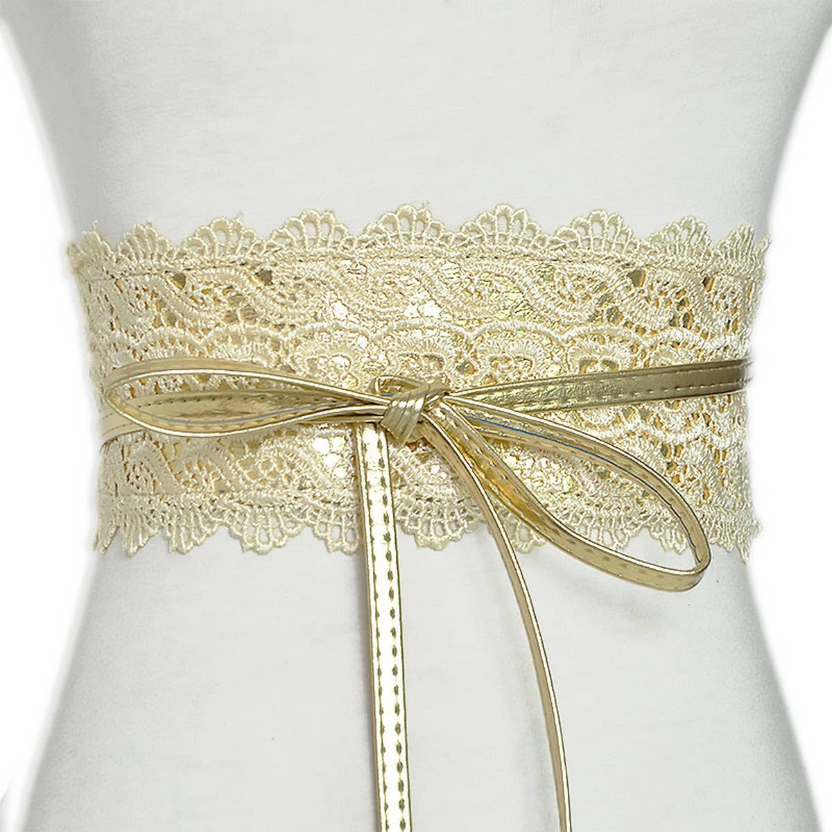 Elegant Lace Wide Waistband ? Fashion Accessory_Cwmm1009