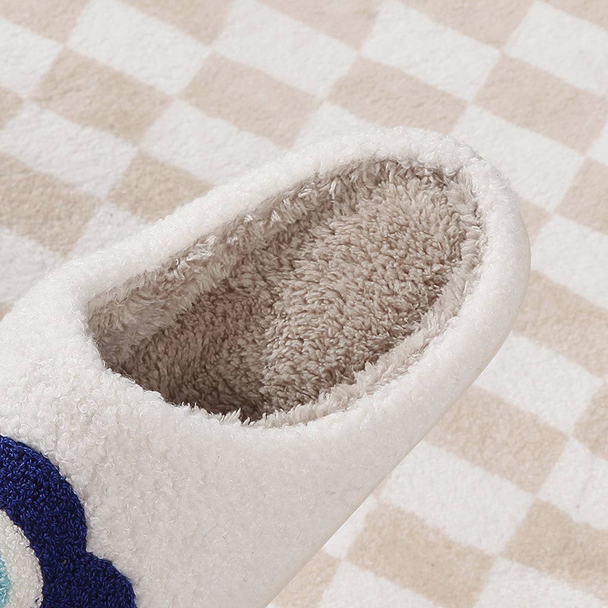 FLOWER PATTERN WINTER INSULATION COTTON SLIPPERS_CWSHS0462