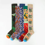 COLORFUL BOOT SOCK LEG WARMER HIGH SOCKS_CWMS0177