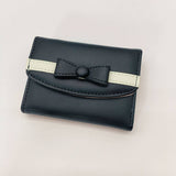 Square Large Capacity Bow Decorative Wallet_Cwab1629