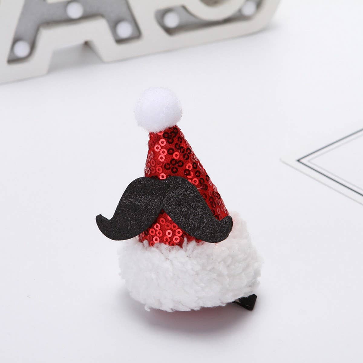 CHRISTMAS DECORATIONS SMALL HAT CHILDRENS HAIRPIN_CWAHA3399