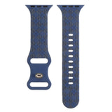 APPLE WATCH9 1 ENGRAVED CHECKERED SILICONE STRAP_CWWW0052