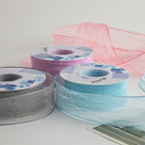 3D PLEATED RIBBON PEARLESCENT ORGANZA RIBBON_CWMM5749