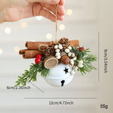 MIXED CHRISTMAS BELLS ANTLERS BOWS PINECONE DECOR_CWMM9786
