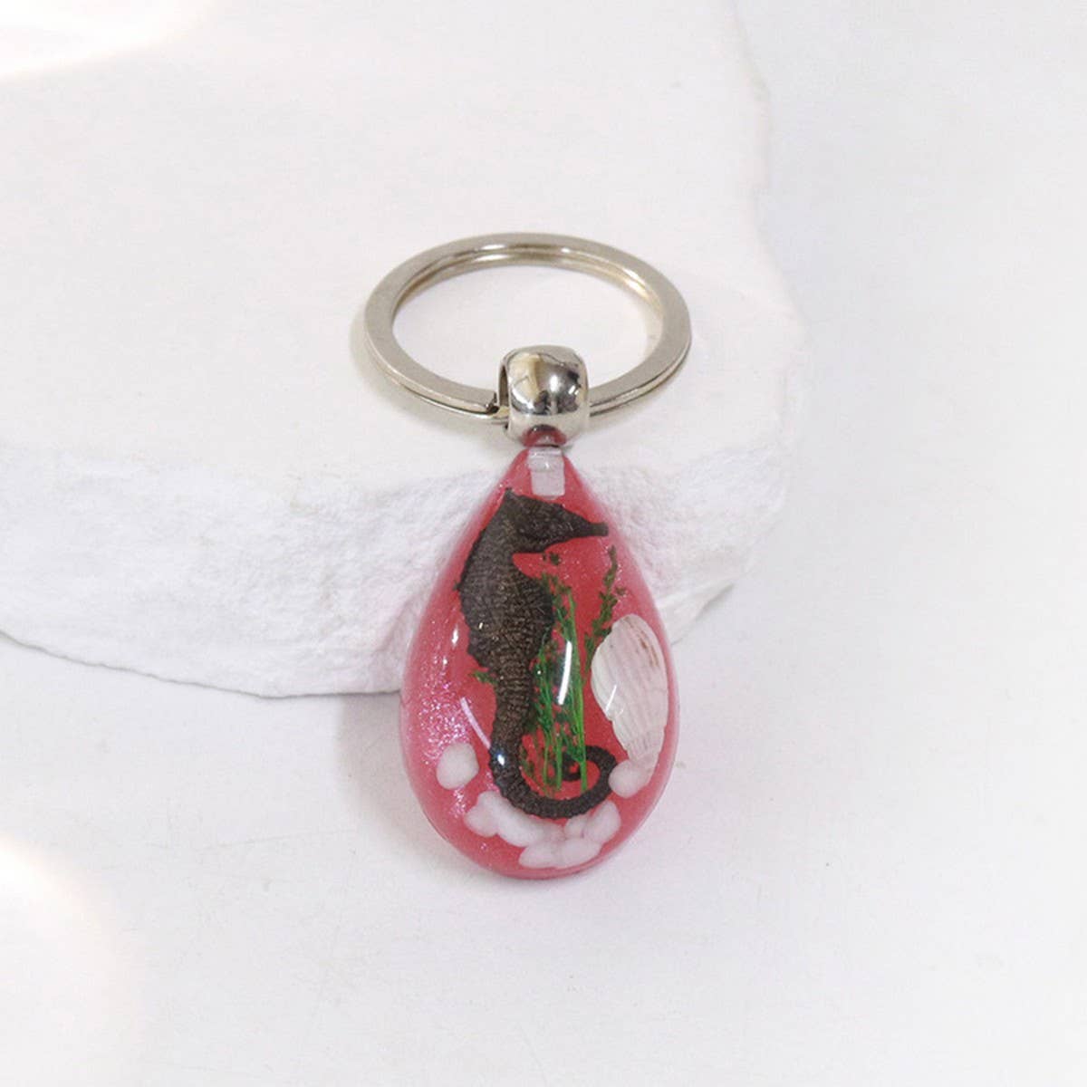 NEW CREATIVE SEAHORSE KEYCHAIN SOUVENIR PENDANT_CWMM3707