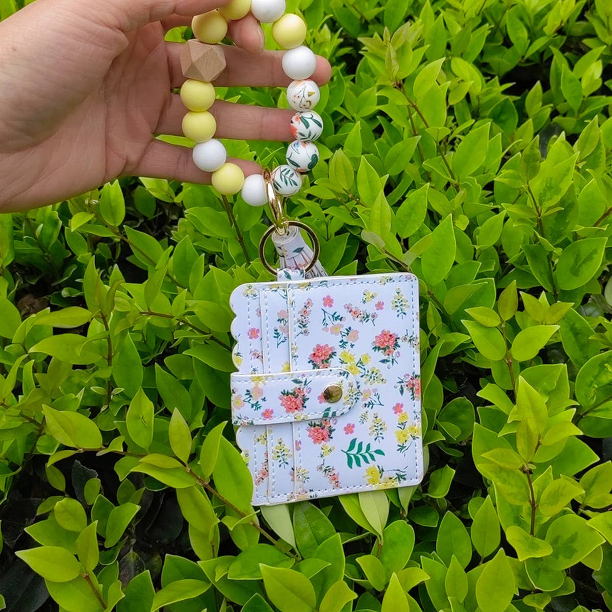 DIAMOND GEOMETRIC WALLET KEYCHAIN_CWMM1314