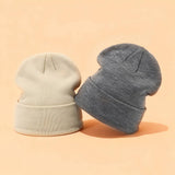 High Stretch Knit Beanie Warm Soft Cap_Cwah04776