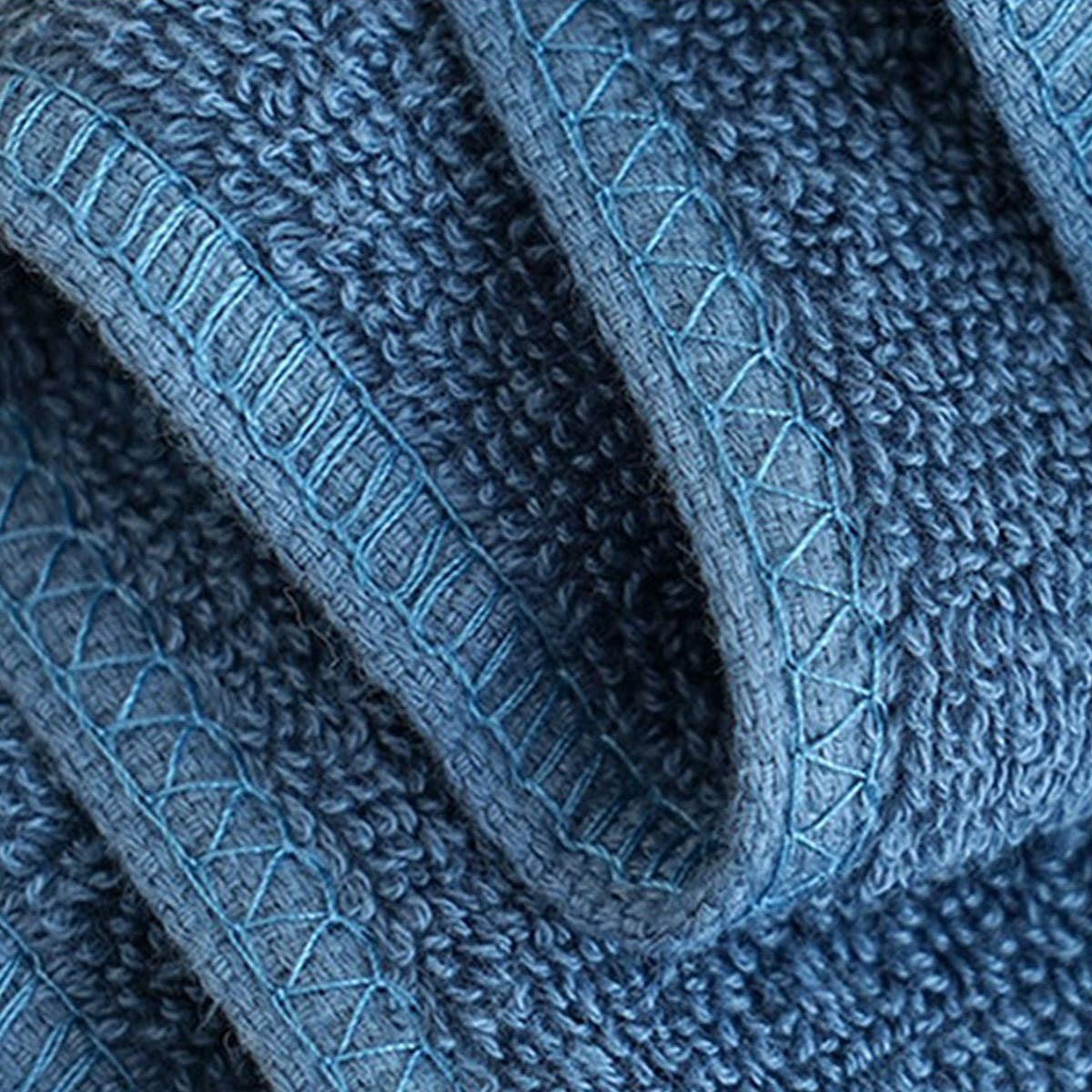 ADULT THICK COTTON LONG HAIR CLOTH FOUR STRIPES_CWMM2294