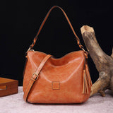 Fashion Retro Waxed Soft Pu Leather Handbag_Cwab2598