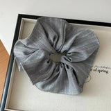 SHINING STRIPED STRIPED COW HAIR SCRUNCHIES_CWAHA2818