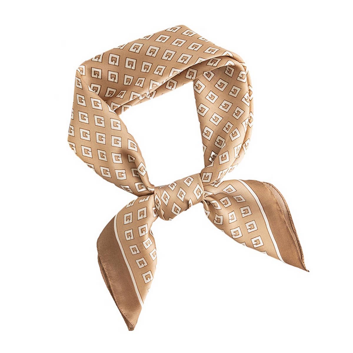 CHIC SILK SQUARE SCARF VERSATILE HEADSCARF SHAW_CWASC0507