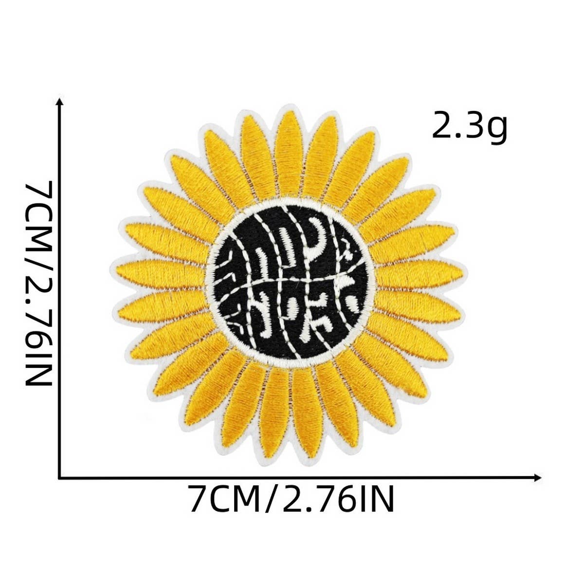 GRAFFITI DECORATED SUITCASE EMBROIDERED PATCH_CWMM4045