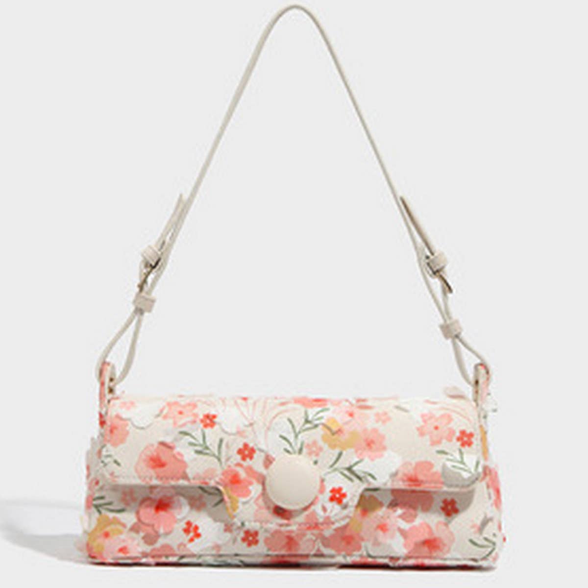 New Printed Flower Armpit Bag_Cwab1907