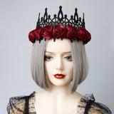 HALLOWEEN WITCH ROSE CROWN_CWMM0225