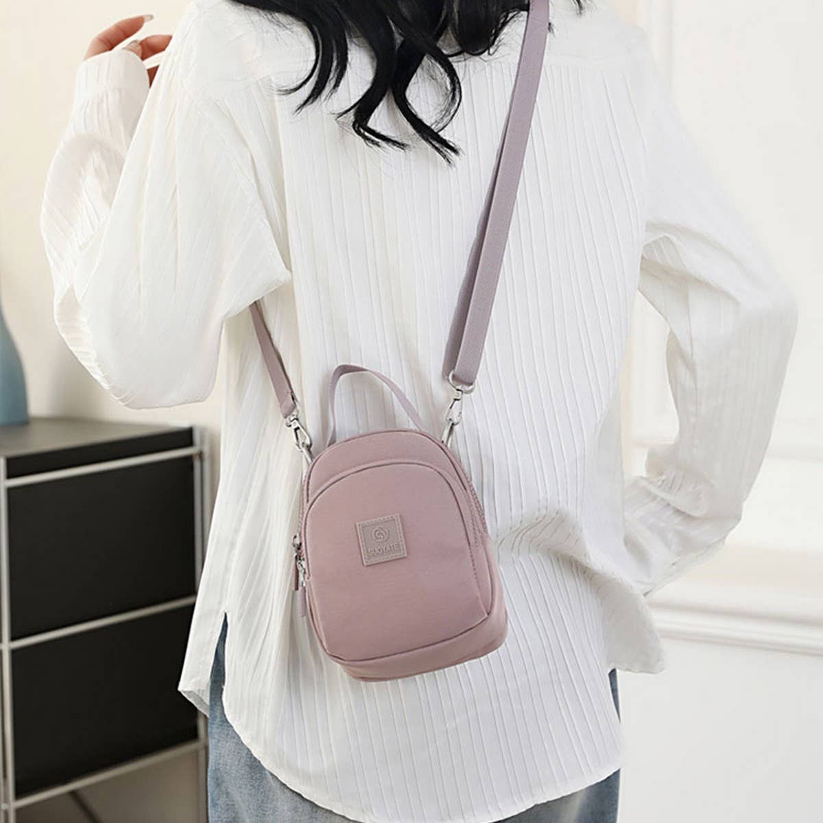 Fashion Multi-Layered Mini Shoulder Crossbody Bag_Cwab3486
