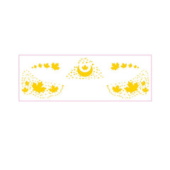 GOLD FOIL FRECKLE TATTOO STICKERS WATERPROOF_CWMM8339