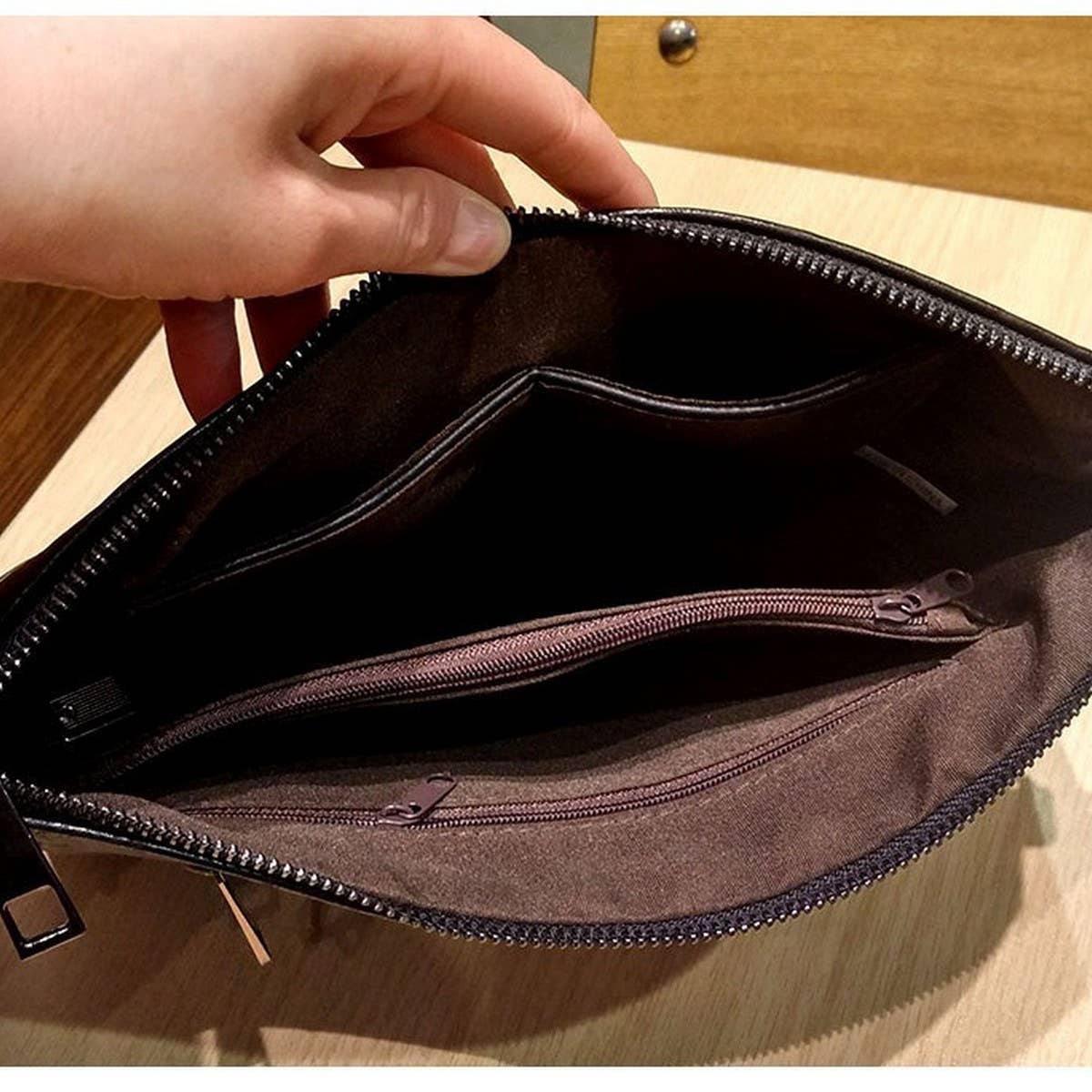 LEISURE LARGE CAPACITY HANDBAG ENVELOPE BAG_CWAB1373