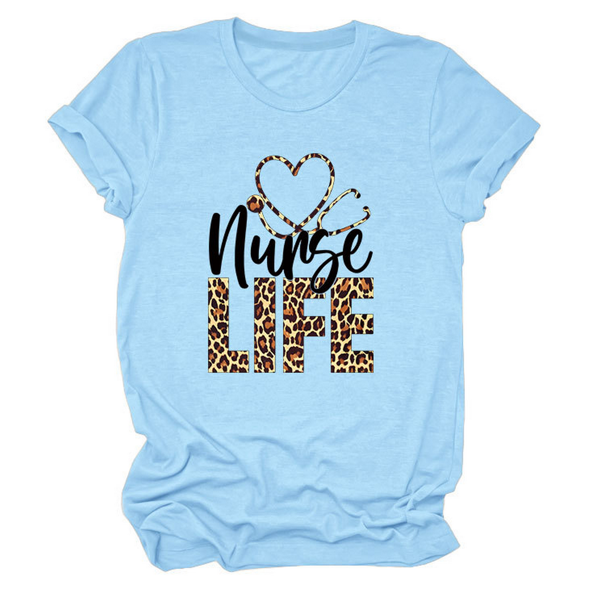 FUNNY NURSE LIFE TEE SOFT CREWNECK T SHIRT_CWTTSL0505