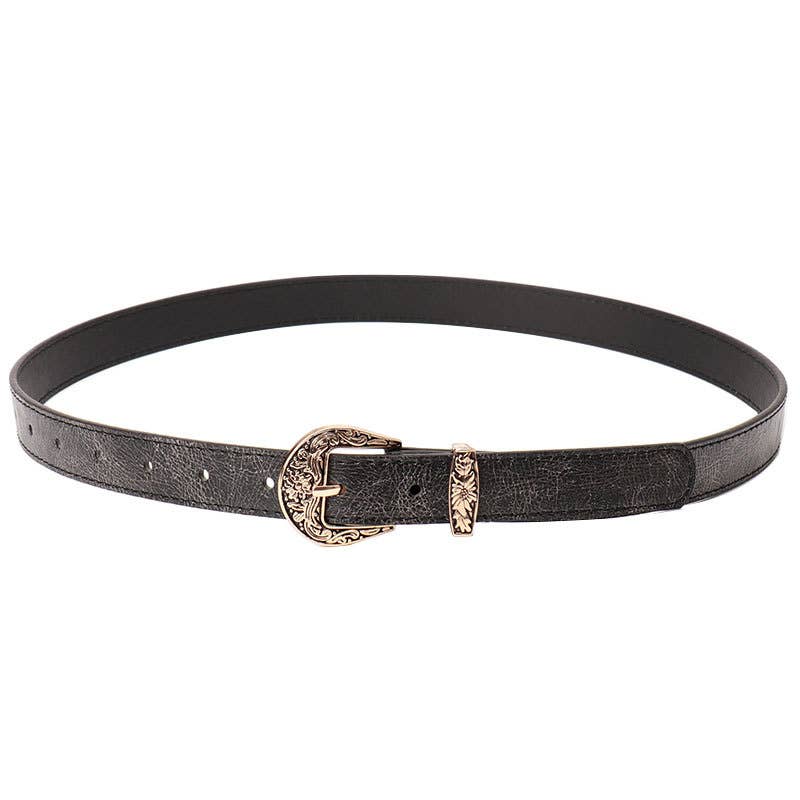 Fashionable Jeans With A High-End Style Belt