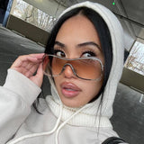 NEW HOT GIRL FASHION RIMLESS SUNGLASSES_CWASG0384