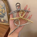 OVERSIZED METAL HAIR CLAW 13 5CM MINIMALIST CLIP_CWAHA2375