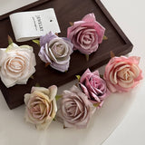 Womens Misty Rose Flower Hairpin Hair Accessories