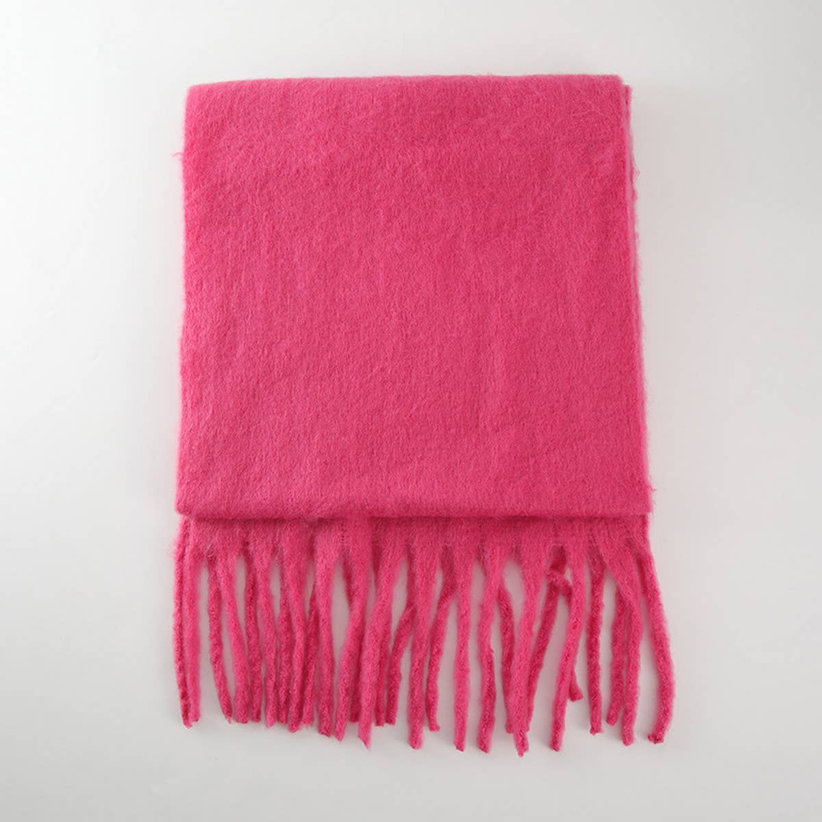 SOFT MOHAIR FEEL SCARF COZY WINTER WRAP_CWASC0323