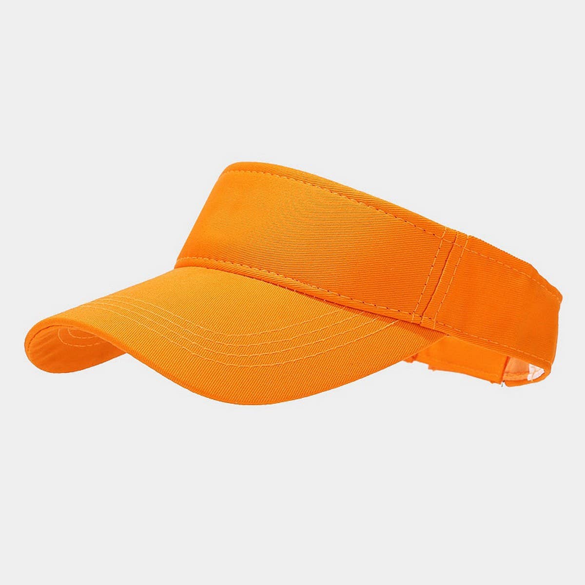 SUMMER SIMPLE SOLID VISOR HAT UNISEX OUTDOOR_CWAH3303