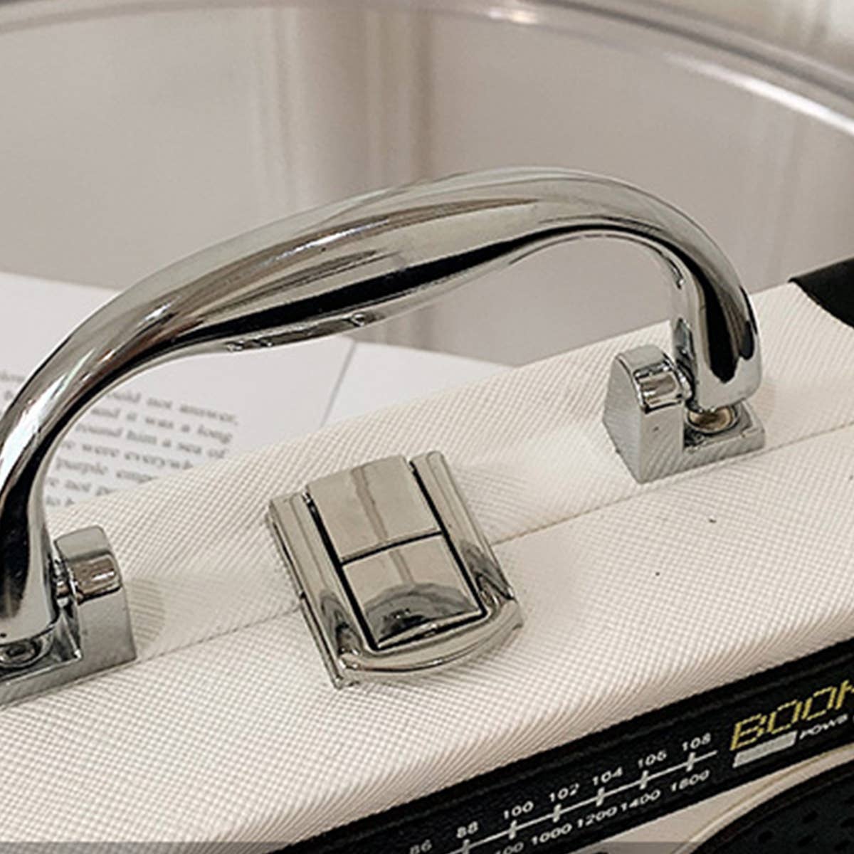 RETRO RADIO BOX SHAPED MESSENGER BAG_CWAB0985