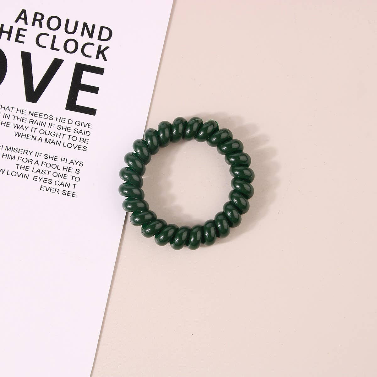 Cwaha1108_Simple Phone Line Hair Tie