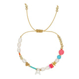 FASHION HAND WOVEN LETTER PEARL BRACELET_CWMM3812