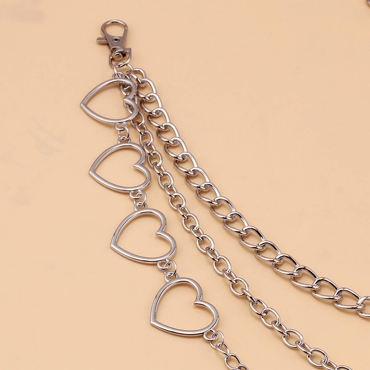 FASHIONABLE METAL HOLLOW HEART PANTS CHAIN_CWMM0673