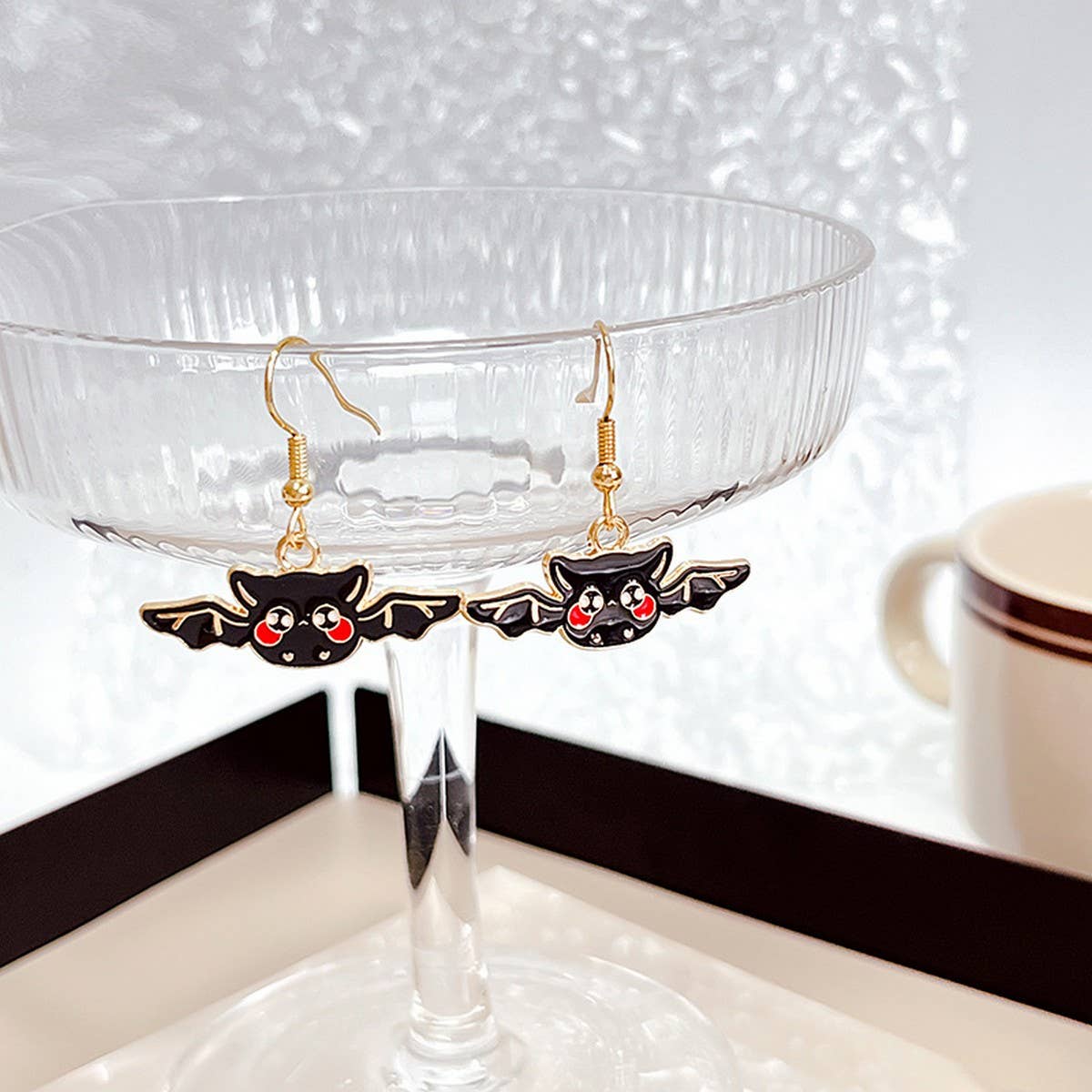 HALLOWEEN DARK OWL EARRINGS_CWAJE1848