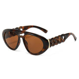 PERSONALIZED THICK CHAIN FASHIONABLE SUNGLASSES_CWASG0458