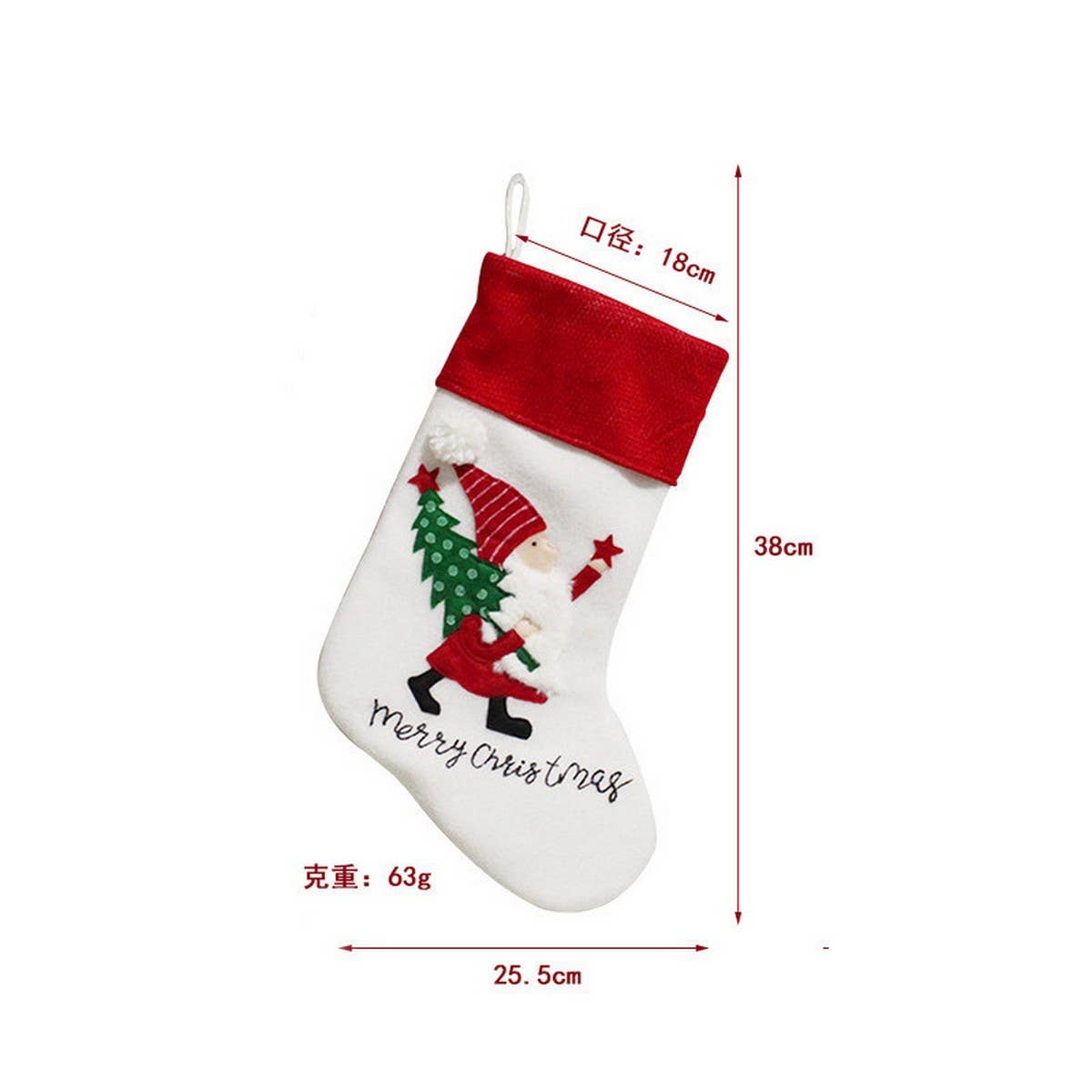 CHRISTMAS SOCKS CHILDREN GIFT BAG CANDY BAG_CWMS1455