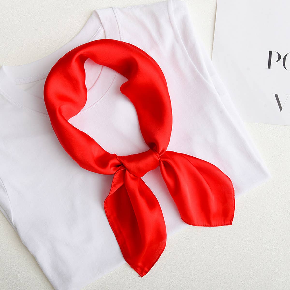 Cwasc2395_Daily Simple Silk Scarves In Various Colors