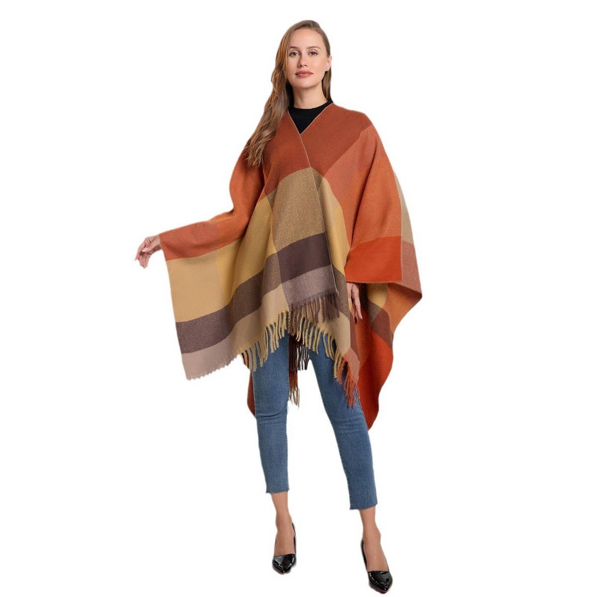 Womens Simple And Versatile Warm Shawl Scarf_Cwasc2220